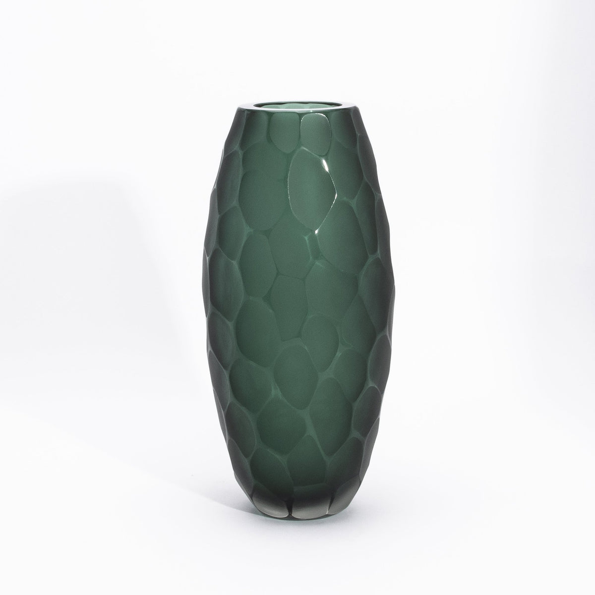 Murano Vase in Eucalyptus Green
