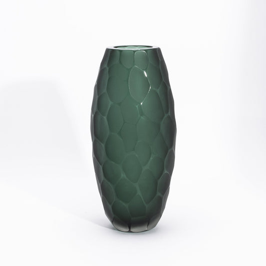 Murano Vase in Eucalyptus Green