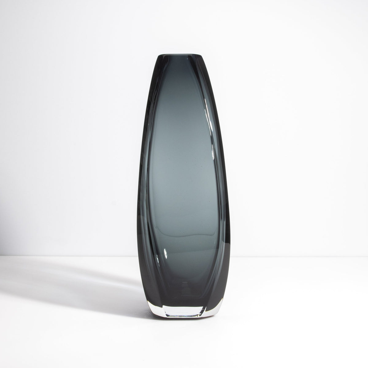 Murano Vela Vase in Grey