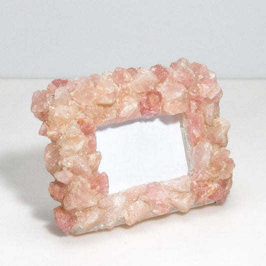 Picture Frame Horizontal Pink Quartz by Kathryn McCoy