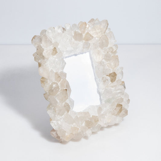 Picture Frame Vertical White Quartz by Kathryn McCoy