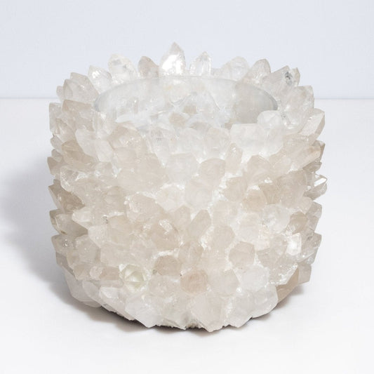 Planter Bowl Classic in Clear Quartz by Kathryn McCoy