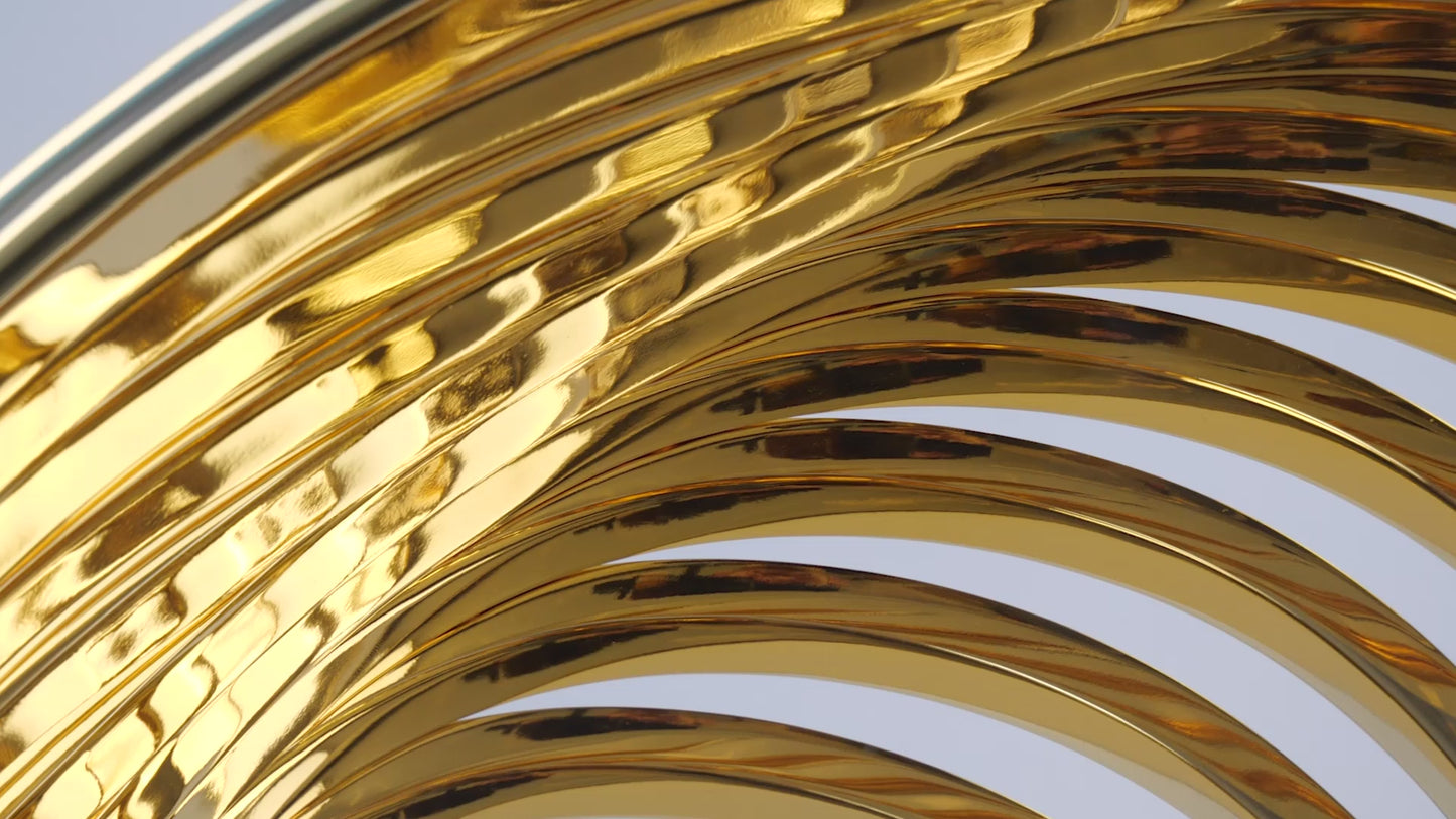 Sculptural Side Table Vertigo by Barberini & Gunnell