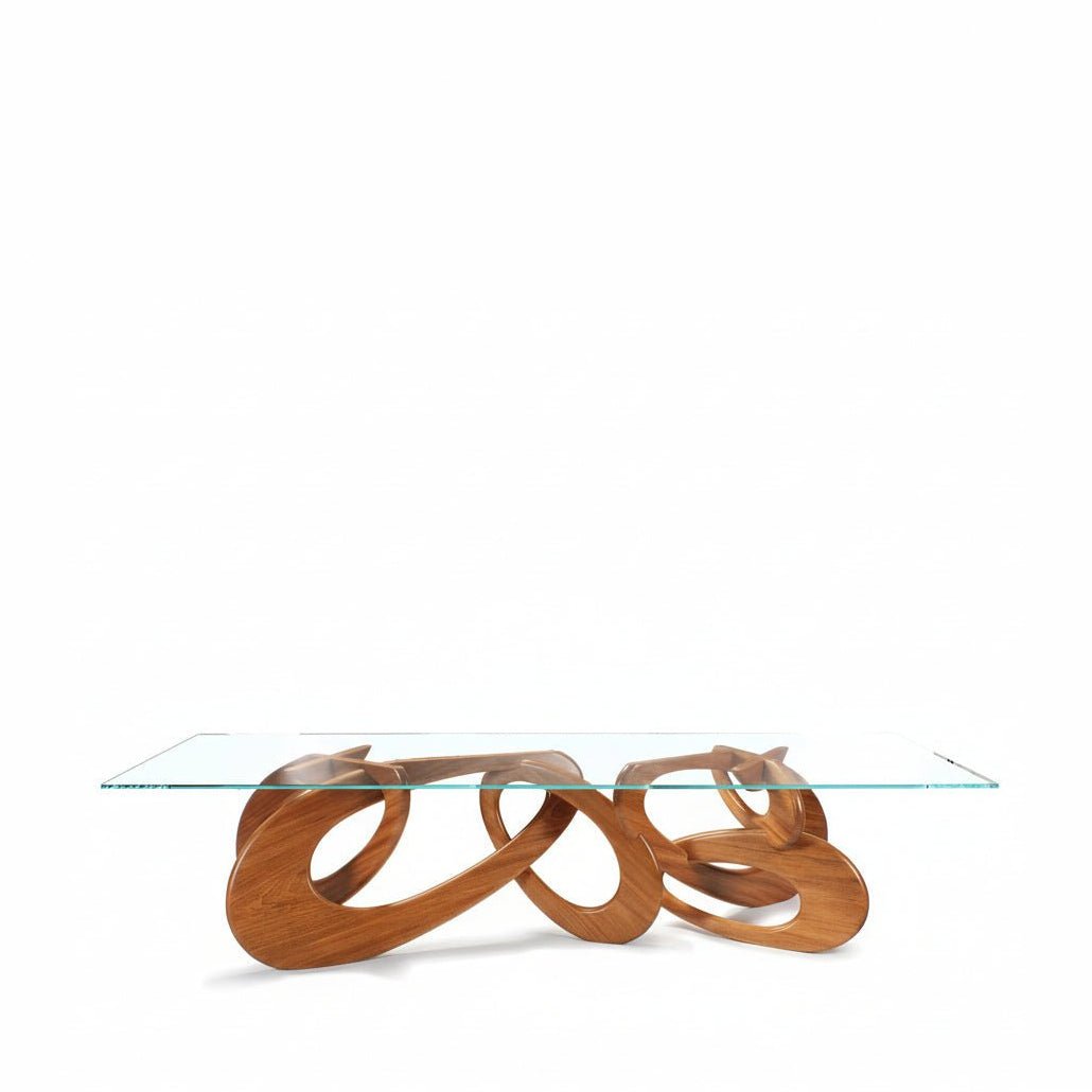 Sculptural Dining Table Chained Up Reloaded by Barberini & Gunnell