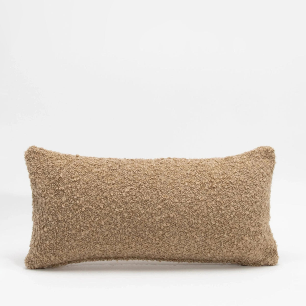 Tan Boucle Kidney Pillow