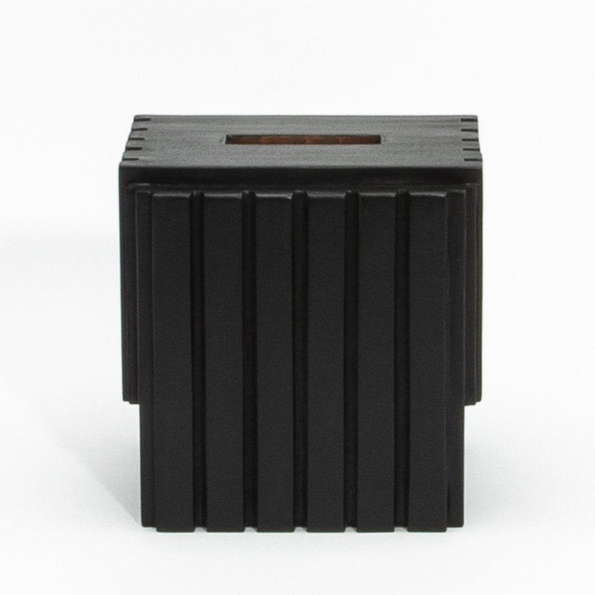 Tissue Box in Black Oak Detail by R&Y Augousti