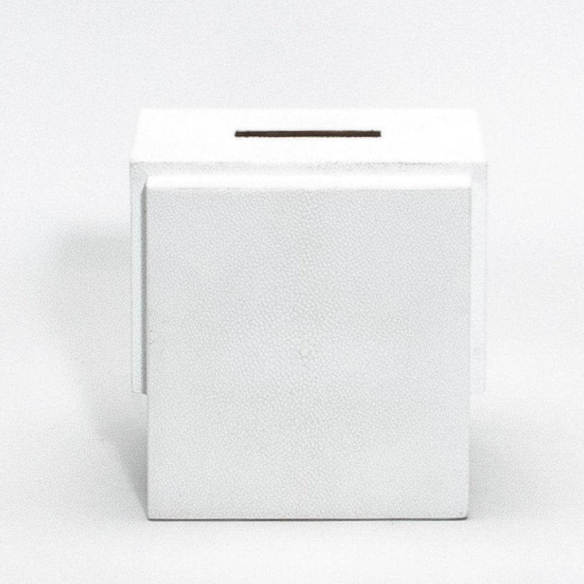 Tissue Box in White Shagreen by R&Y Augousti