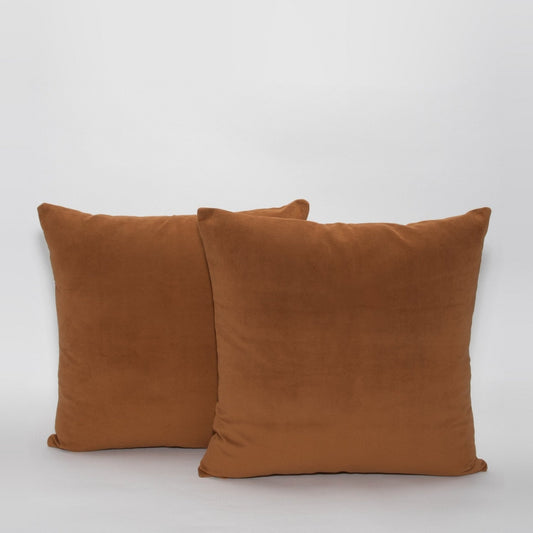 Tobacco Suede Pillow