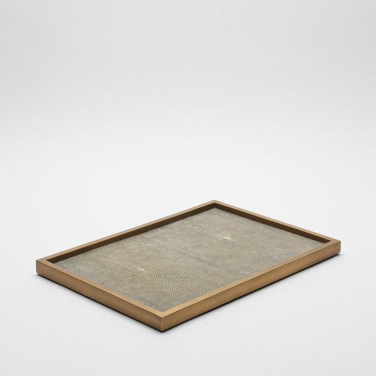 Tray in Shagreen by Kifu Paris