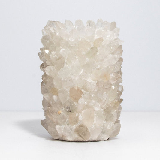 Vase in Clear Quartz by Kathryn McCoy