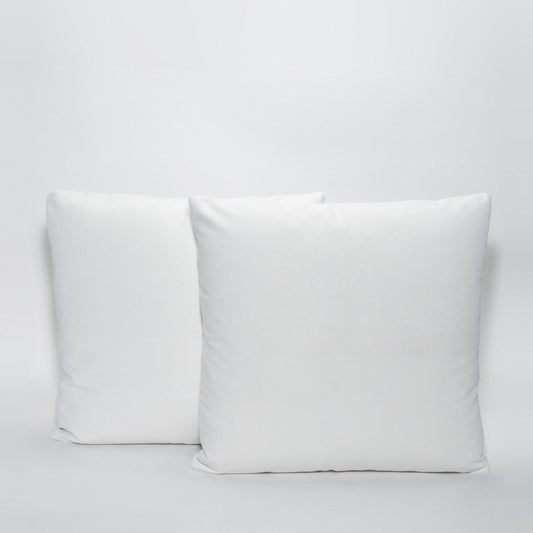 White Velvet Pillow